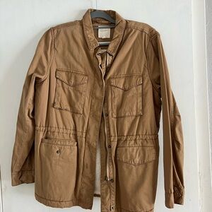 Thread & Supply Men's Brown Military Jacket